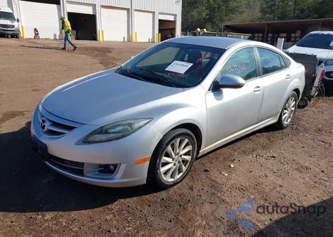 2012 Mazda Mazda6 I Touring z USA, uszkodzony, nr VIN 1YVHZ8DH2C5M30220